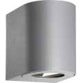 Nordlux - Applique LED da esterno CANTO 2xLED/5,5W/230V IP44 grigio