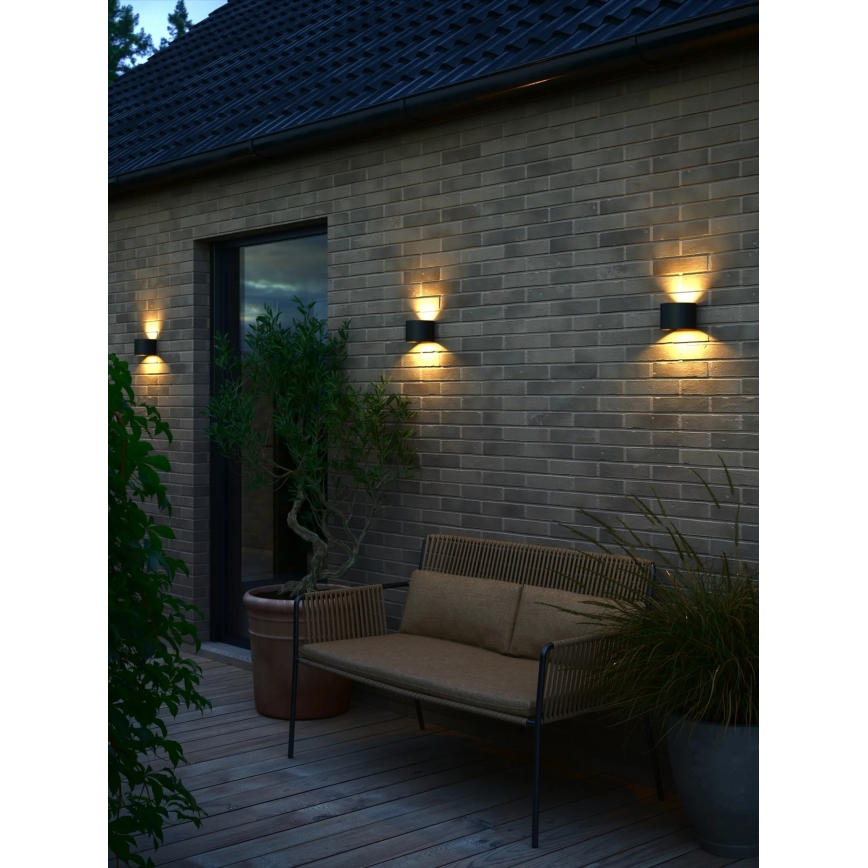 Nordlux - Applique LED da esterno MILDA LED/4,9W/230V IP44 nero