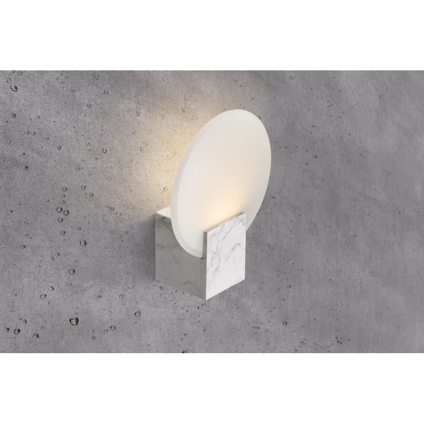 Nordlux - Applique murale LED dimmable pour salle de bain HESTER LED/9,5W/230V IP44 blanc