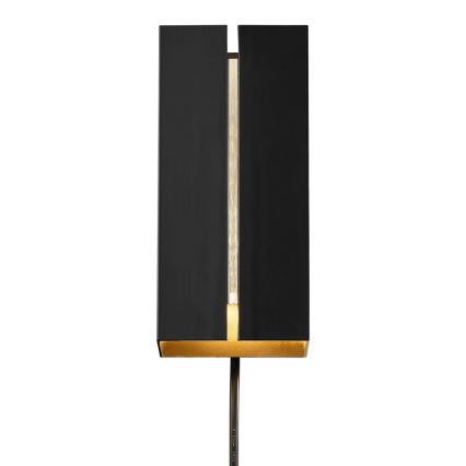Nordlux - Applique murale à intensité variable CURTIZ 2xLED/4,5W/230V noir
