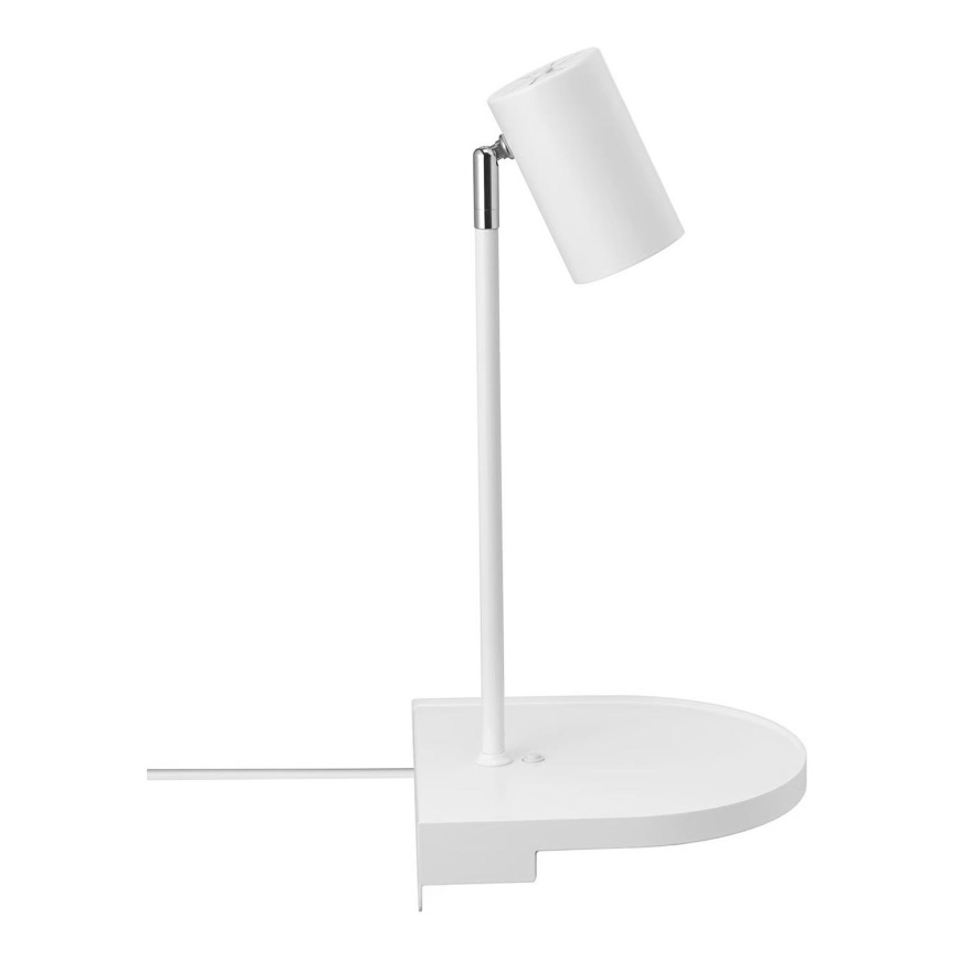 Nordlux - Applique murale avec tablette CODY 1xGU10/15W/230V blanche