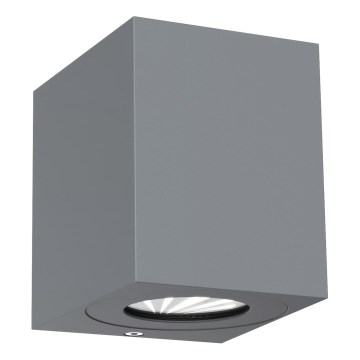Nordlux - Applique murale d'extérieur CANTO 2xLED/5W/230V IP44 gris