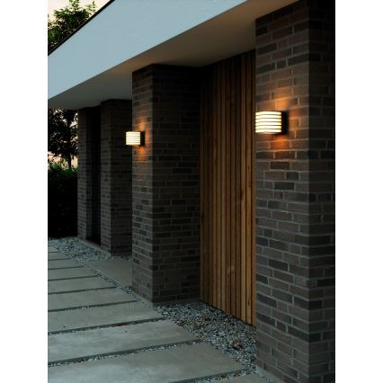 Nordlux - Applique murale d'extérieur FLUCTUS 1xE27/15W/230V IP44