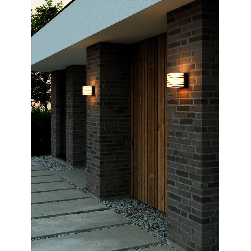 Nordlux - Applique murale d'extérieur FLUCTUS 1xE27/15W/230V IP44