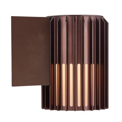 Nordlux - Applique murale extérieure ALUDRA 1xE27/15W/230V marron