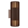 Nordlux - Applique murale extérieure ALUDRA 2xE27/15W/230V IP54 marron