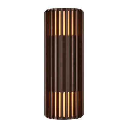Nordlux - Applique murale extérieure ALUDRA 2xE27/15W/230V IP54 marron