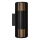 Nordlux - Applique murale extérieure ALUDRA 2xE27/15W/230V IP54 noir