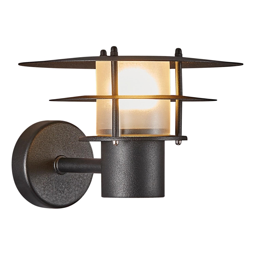 Nordlux - Applique murale extérieure BASTIA 1xE14/12W/230V IP54 noir