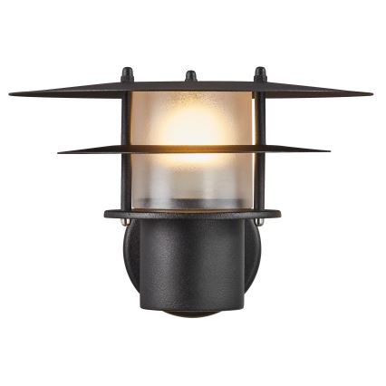 Nordlux - Applique murale extérieure BASTIA 1xE14/12W/230V IP54 noir