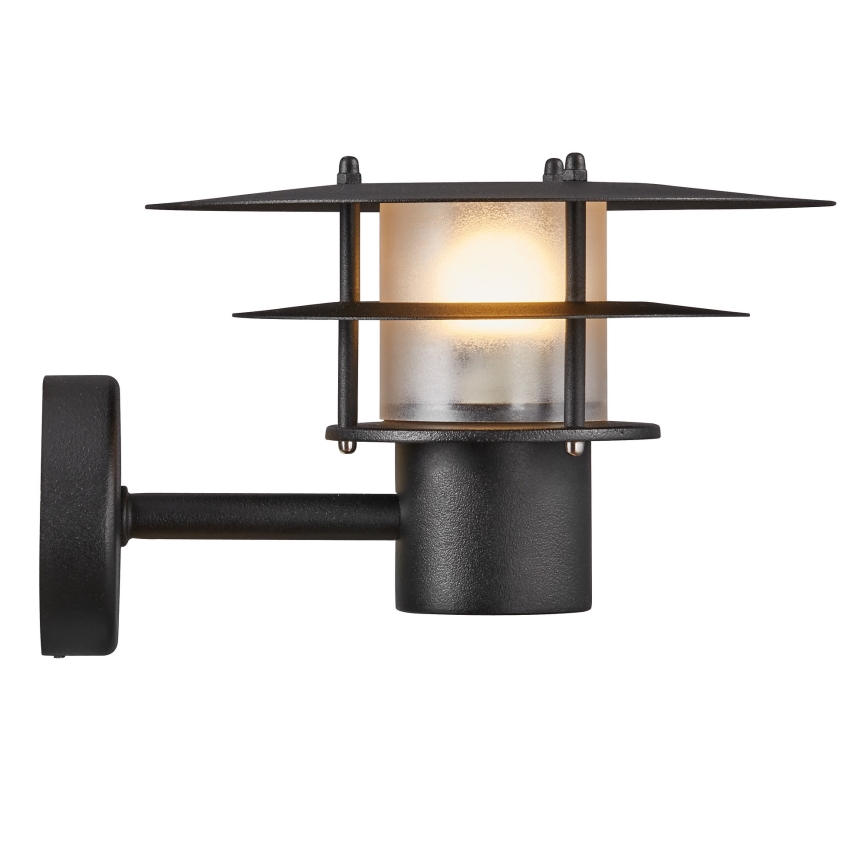 Nordlux - Applique murale extérieure BASTIA 1xE14/12W/230V IP54 noir
