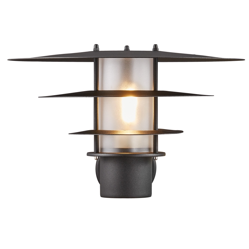 Nordlux - Applique murale extérieure BASTIA 1xE27/20W/230V IP54 noir