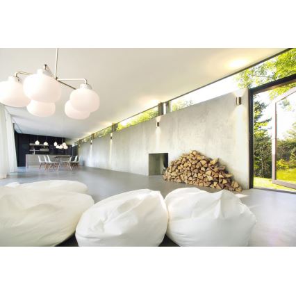 Nordlux - Applique murale extérieure CANTO 2xGU10/28W/230V IP44 laiton