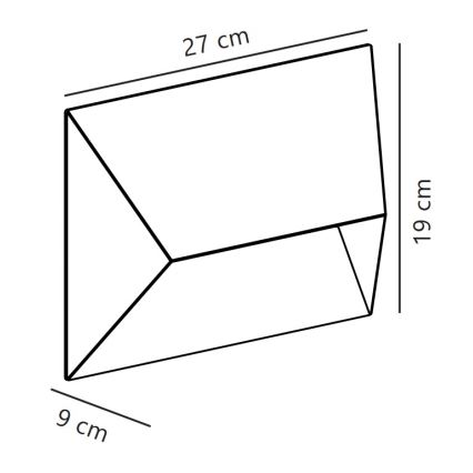 Nordlux - Applique murale extérieure PONTIO 2xGU10/25W/230V IP54