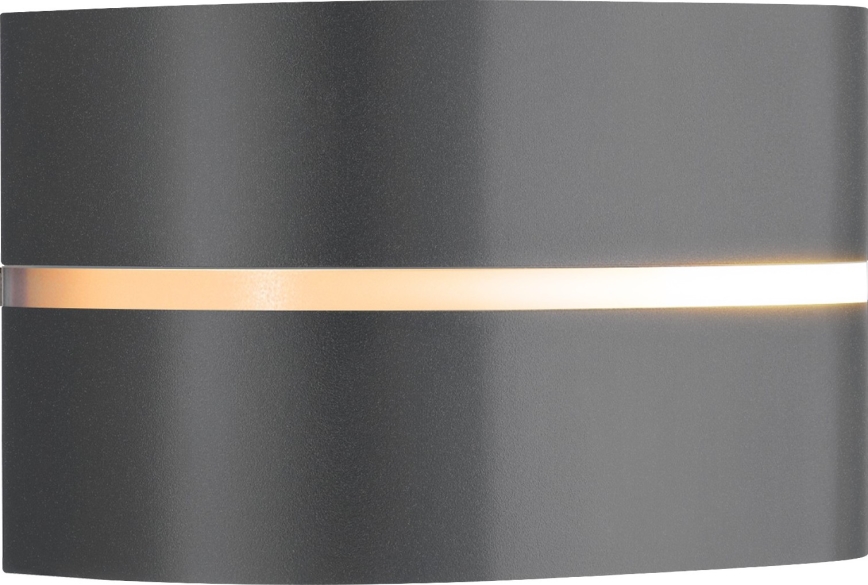 Nordlux - Applique murale extérieure SIBELIS 1xE27/10W/230V IP44 anthracite