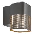 Nordlux - Applique murale extérieure SIDARA 1xE27/15W/230V IP54 anthracite