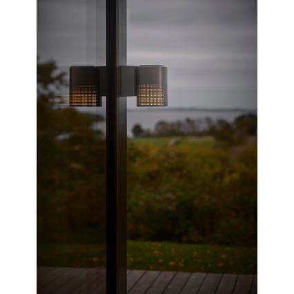 Nordlux - Applique murale extérieure SIDARA 1xE27/15W/230V IP54 anthracite