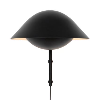 Nordlux - Applique murale FREYA 1xE14/40W/230V noire