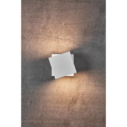 Nordlux - Applique murale extérieure LED dimmable TURN LED/13,8W/230V IP54 blanc