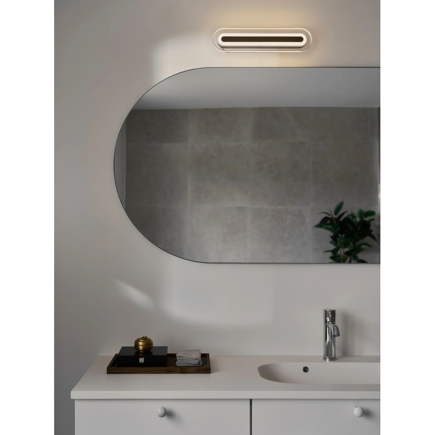 Nordlux - Applique murale LED pour salle de bains CAVARA LED/11W/230V 3000/4000K IP44 noire
