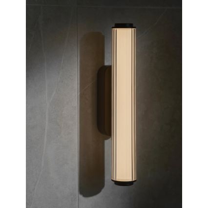 Nordlux - Applique murale dimmable pour salle de bains VIRELLE LED/8W/230V 3000/4000K IP44 noire