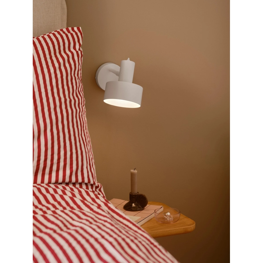 Nordlux - Applique murale MATIS 1xE27/15W/230V blanche