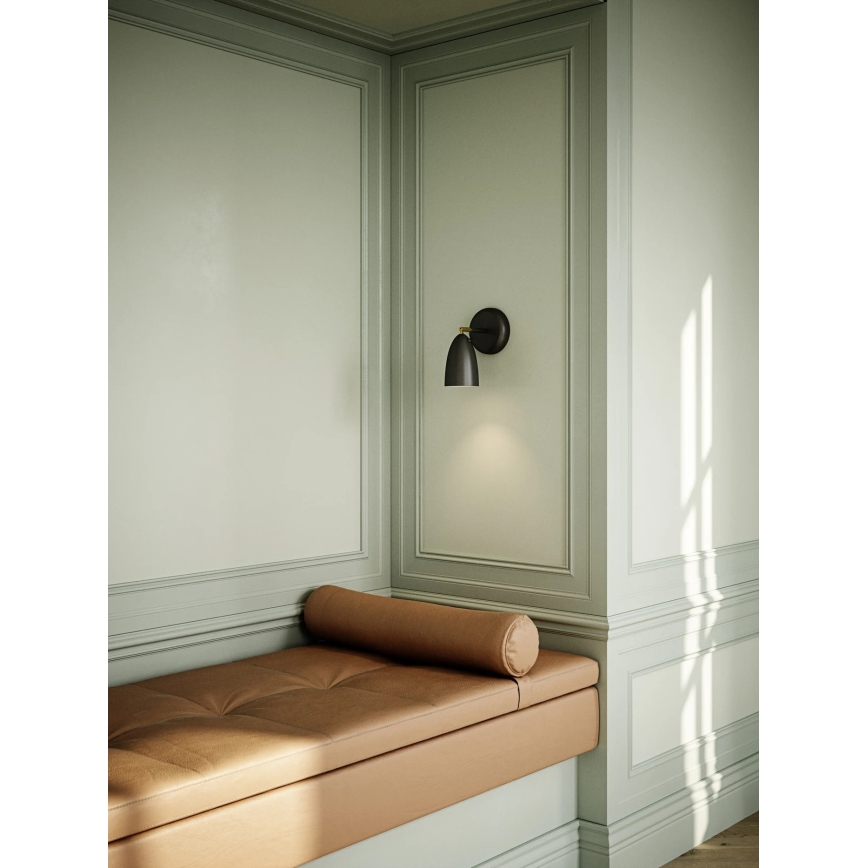 Nordlux - Applique murale NEXUS 1xGU10/6W/230V noire