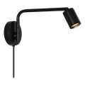 Nordlux - Applique murale orientable EXPLORE 1xGU10/5W/230V noire