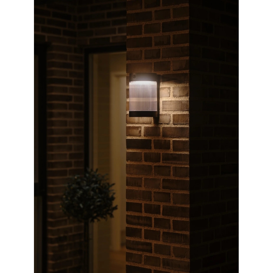 Nordlux - Applique murale solaire avec détecteur COUPAR LED/3,2W/5V 3000K IP44