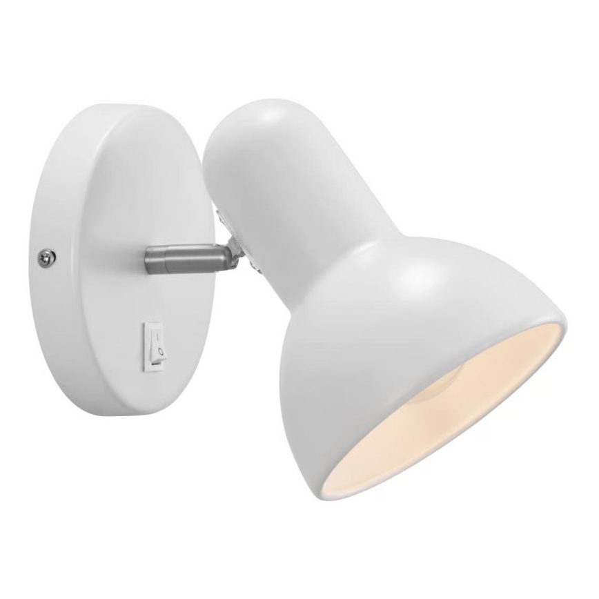 Nordlux - Applique murale TEXAS 1xE27/60W/230V blanche