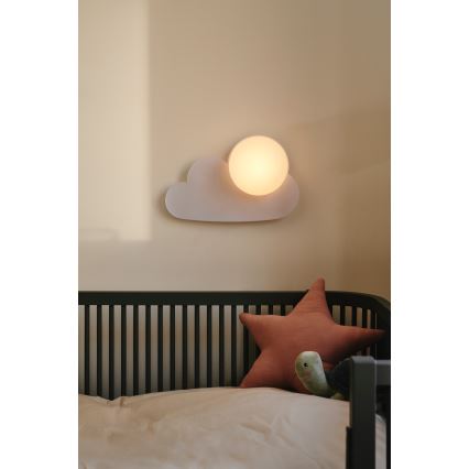 Nordlux - Applique per bambini SKYKU CLOUD 1xE14/25W/230V nuvola