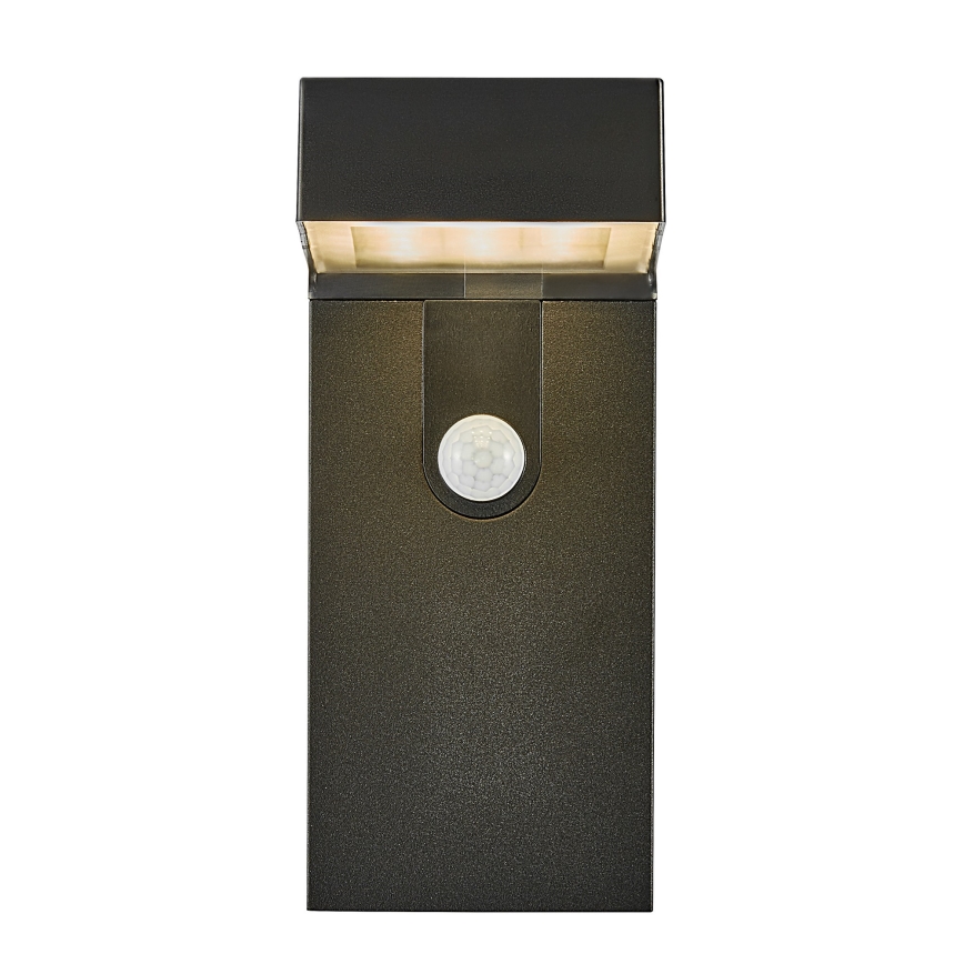 Nordlux - Lampada da parete solare LED con sensore ALYA LED/5W/3,7V IP44 2200 mAh
