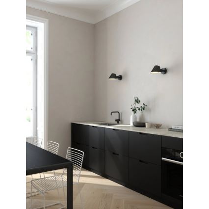 Nordlux - Applique STAY 1xE27/60W/230V nera