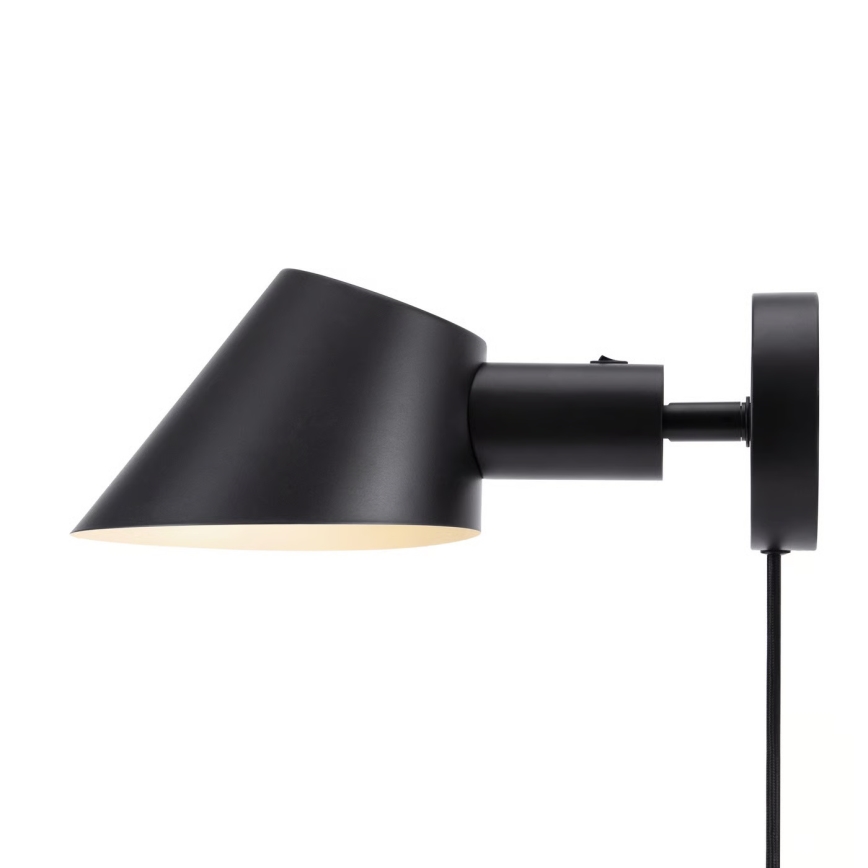 Nordlux - Applique STAY 1xE27/60W/230V nera