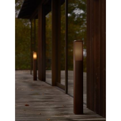 Nordlux - Außenleuchte SIDARA 1xE27/15W/230V IP44 95 cm braun