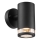 Nordlux - Außenwandleuchte BIRK 1xGU10/28W/230V IP44 schwarz