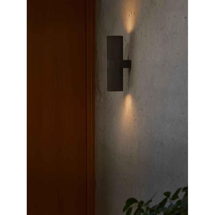 Nordlux - Außenwandleuchte KYKLOP 2xE27/15W/230V IP54