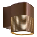 Nordlux - Außenwandleuchte SIDARA 1xE27/15W/230V IP54 braun