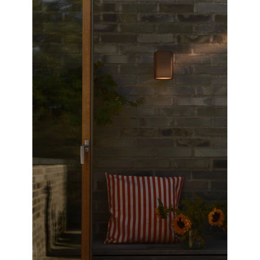 Nordlux - Außenwandleuchte SIDARA 1xE27/15W/230V IP54 braun