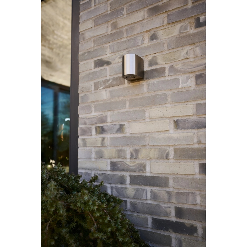 Nordlux - CANTO LED-Außenwandleuchte 2xLED/6W/230V IP44 Edelstahl
