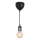 Nordlux - Cavo di alimentazione AVRA 1xE27/60W/230V nero