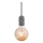 Nordlux - Cavo di alimentazione HANG 1xE27/40W/230V grigio/nero