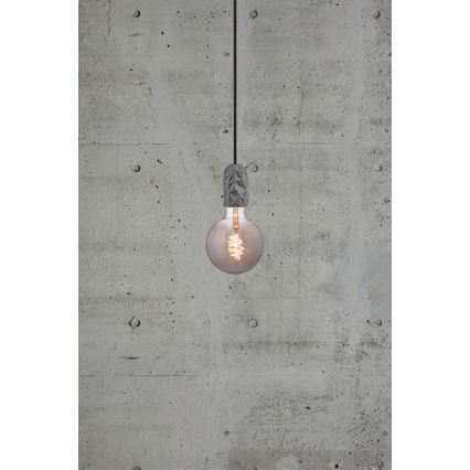 Nordlux - Cavo di alimentazione HANG 1xE27/40W/230V grigio/nero