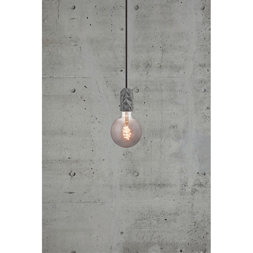 Nordlux - Cavo di alimentazione HANG 1xE27/40W/230V grigio/nero