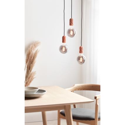 Nordlux - Cavo di alimentazione HANG 1xE27/40W/230V rame/nero