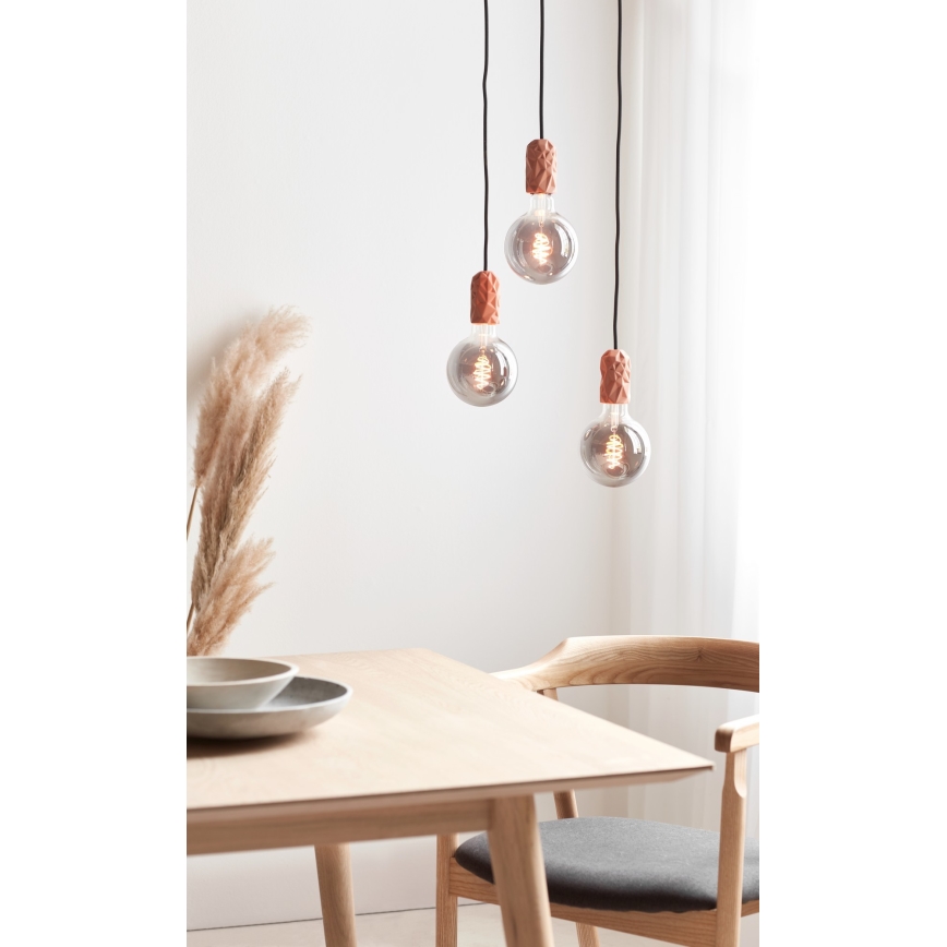 Nordlux - Cavo di alimentazione HANG 1xE27/40W/230V rame/nero