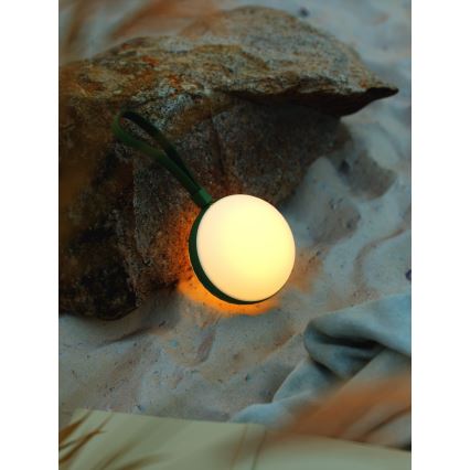 Nordlux - Dimm- und tragbare LED-Außenleuchte BRING TO-GO LED/1W/3,7V IP54 grün