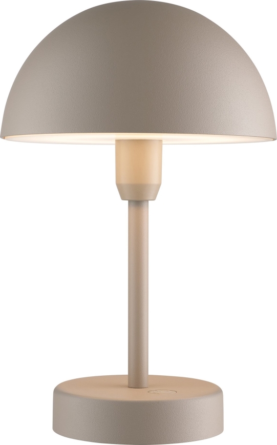 Nordlux - Dimmbare, aufladbare LED-Outdoor-Tischleuchte ELLEN LED/2,8W/3,7V IP44 beige