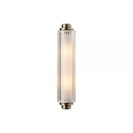 Nordlux - Éclairage de miroir NIMAL pour salle de bains 2xE14/25W/230V IP44, laiton