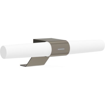 Nordlux - Eclairage de miroir salle de bain à intensité variable HELVA LED/9,5W/230V IP44 3000/4000K CRI 90 chrome mat